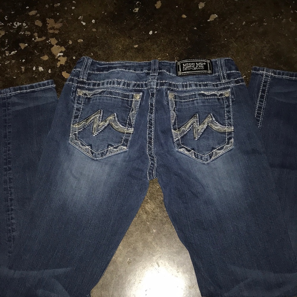 Miss Me Blue Skinny jean